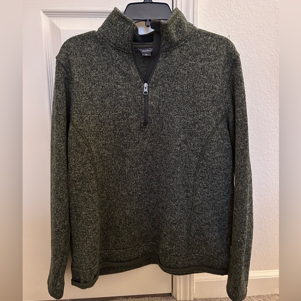 Eddie Bauer Fleece pullover Army Green